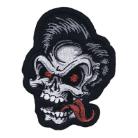 LT MINI PATCH TONGUE SKULL