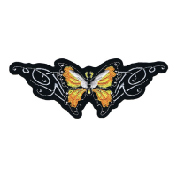 LT MINI PATCH YELLOW BUTTERFLY