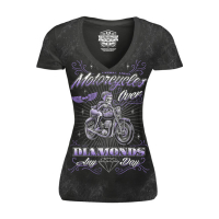 LT MOTORCYCLES OVER DIAMONDS T-SHIRT