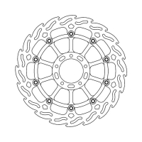 MOTO-MASTER FLAME SERIES FLOATING BRAKE ROTOR