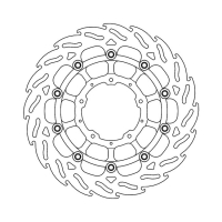 MOTO-MASTER FLAME SERIES FLOATING BRAKE ROTOR