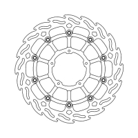 MOTO-MASTER FLAME SERIES FLOATING BRAKE ROTOR