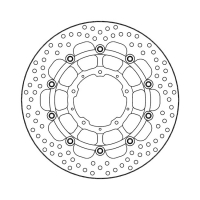 MOTO-MASTER HALO SERIES FLOATING BRAKE ROTOR