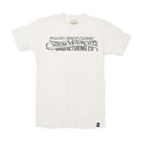 RSD T-SHIRT CUSTOM MC WHITE