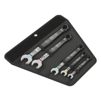 WERA WRENCH OPEN/BOX END SET 5-PC JOKER 6003 SERIES METRIC