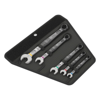 WERA WRENCH OPEN/BOX END SET 5-PC JOKER 6003 SERIES -US SIZE