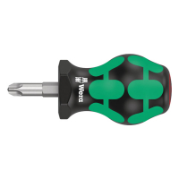 WERA STUBBY SCREWDRIVER FOR PHILLIPS SCREWS PH3 SERIES 350