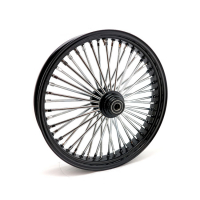 MCS RADIAL 48 FAT SPOKE FRONT WHEEL 3.50 X 21 SF BLACK. TUV