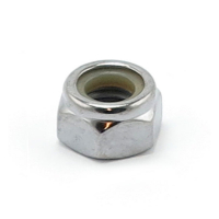 COLONY M8 X 1.25 NYLON INSERT LOCK NUTS. CHROME