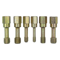 LANG TOOLS, 6-PC METRIC THREAD RESTORER TAP SET