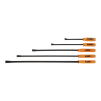 LANG TOOLS, PRY BARS. 5-PIECE SET