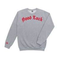 LOSER MACHINE LUCKY DEVIL HOODIE HEATHER GREY