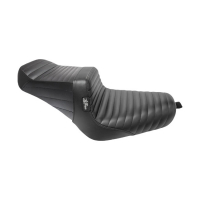 LEPERA, TAILWHIP 2-UP SEAT. PLEATED, BLACK