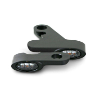 KODLIN, LED TURN SIGNALS ELYPSE FRONT, BLACK