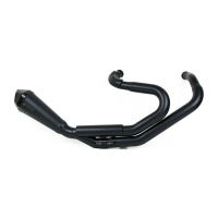 KODLIN, RACING EXHAUST 2-1, BLACK. E4 & ABE APPR.