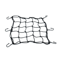 KURYAKYN, CARGO NET. 12" (30.5CM) X 12" (30.5CM). BLACK