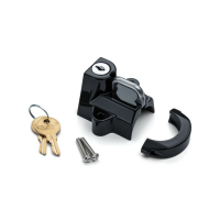 KURYAKYN, HELMET LOCK. 32-38MM, GLOSS BLACK