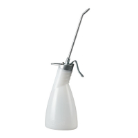 PRESSOL WORKSHOP OILER, WHITE WITH SPOUT. 300 ML