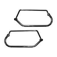 LONGRIDE SADDLEBAG HOLDER, CHROME