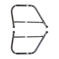 LONGRIDE SADDLEBAG HOLDER, CHROME