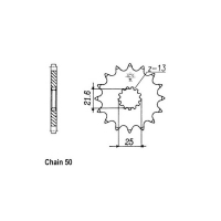 JT FRONT SPROCKET 566.14