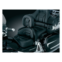 KURYAKYN PADDED BAR COVERS FOR DRIVER BACKREST, BLACK