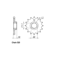 JT FRONT SPROCKET 432.13