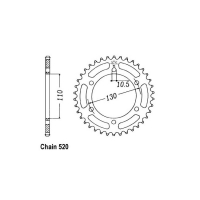 JT REAR SPROCKET 486.47