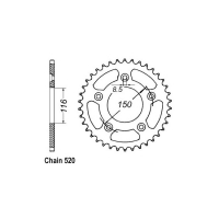 JT REAR SPROCKET 28.42