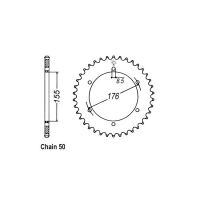 JT REAR SPROCKET 2011.43