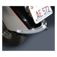 NC CAST REAR FENDER TIP CHROME