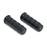 KURYAKYN, UNIVERSAL ISO-GRIPS FOR SPORTS BIKES GLOSS BLACK