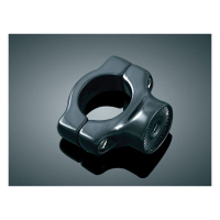 SIDE MOUNT LIC. PLATE CLAMP, BLACK