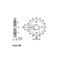 JT FRONT SPROCKET 294.15