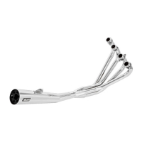 V&H EXHAUST CHROME MEGAPHONE 4-1