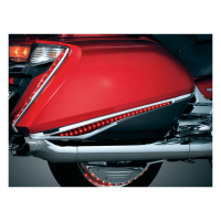 KURYAKYN, SADDLEBAG ACCENT SWOOPS CHROME