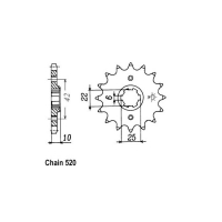 JT FRONT SPROCKET 306.15