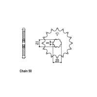 JT FRONT SPROCKET 567.17