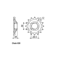 JT FRONT SPROCKET 523.15