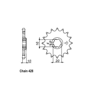 JT FRONT SPROCKET 410.15