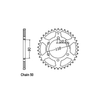 JT REAR SPROCKET 850.33