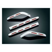 KURYAKYN, LED LIGHTED SADDLEBAG MOLDING, RED LENS