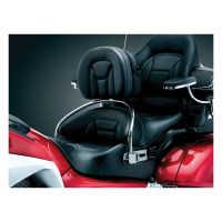 KURYAKYN, 'REVOLUTION' DRIVER BACKREST, BLACK AND CHROME