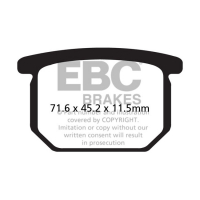 EBC ORGANIC BRAKE PADS