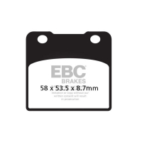 EBC DOUBLE-H SINTERED BRAKE PADS