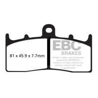 EBC DOUBLE-H SINTERED BRAKE PADS