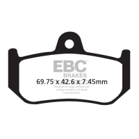 EBC DOUBLE-H SINTERED BRAKE PADS