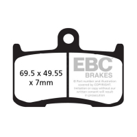 EBC DOUBLE-H SINTERED BRAKE PADS