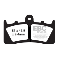 EBC DOUBLE-H SINTERED BRAKE PADS