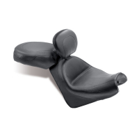 MUSTANG 2-P VINTAGE TOURING SEAT PLAIN BLACK